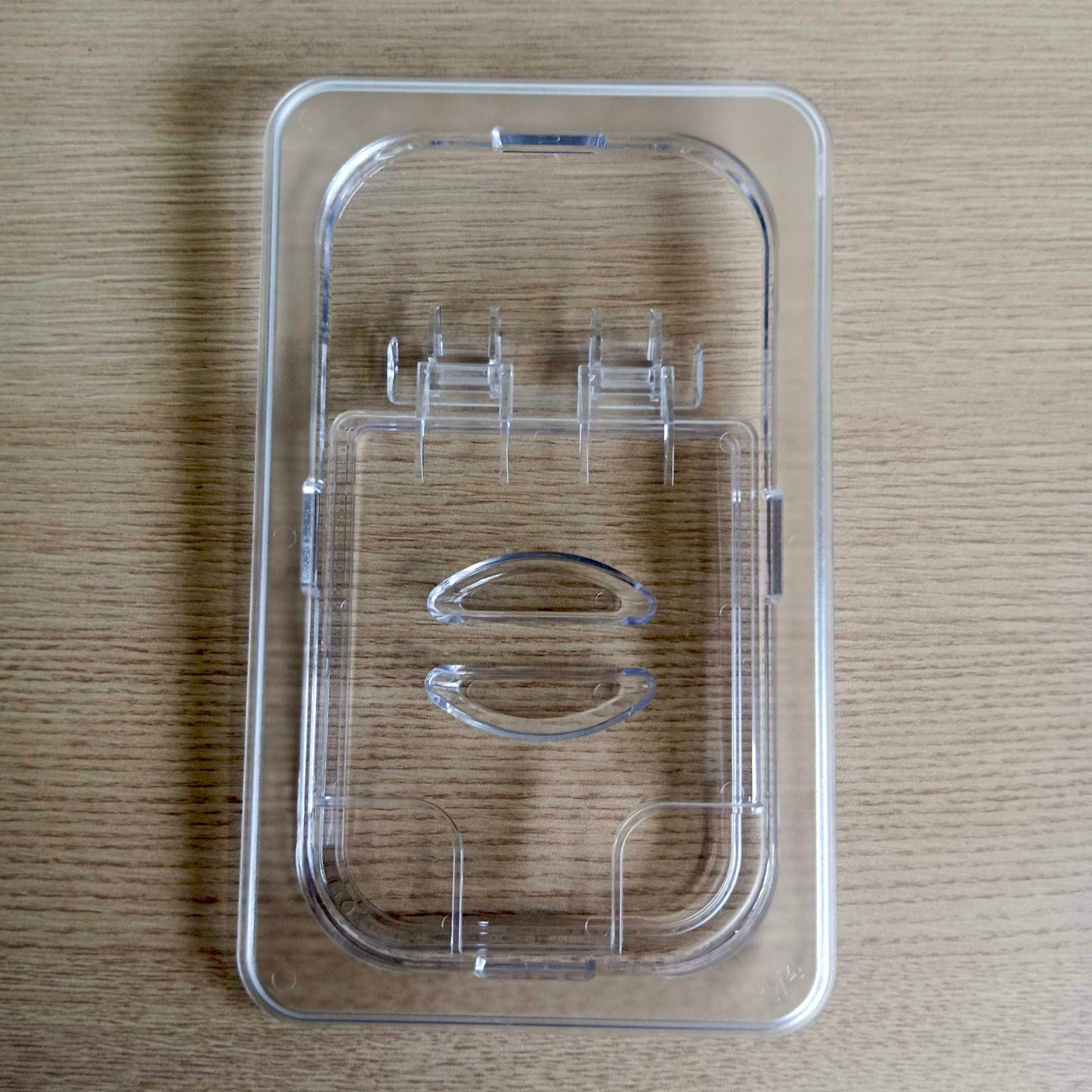 Food Pan Cover 1/4 Clear Flip Lid
