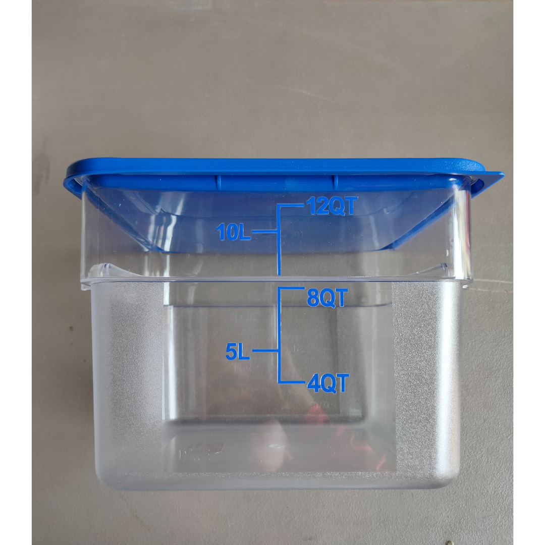 Food Storage Container 12Q Blue Label Restaurant Grade, 1pc