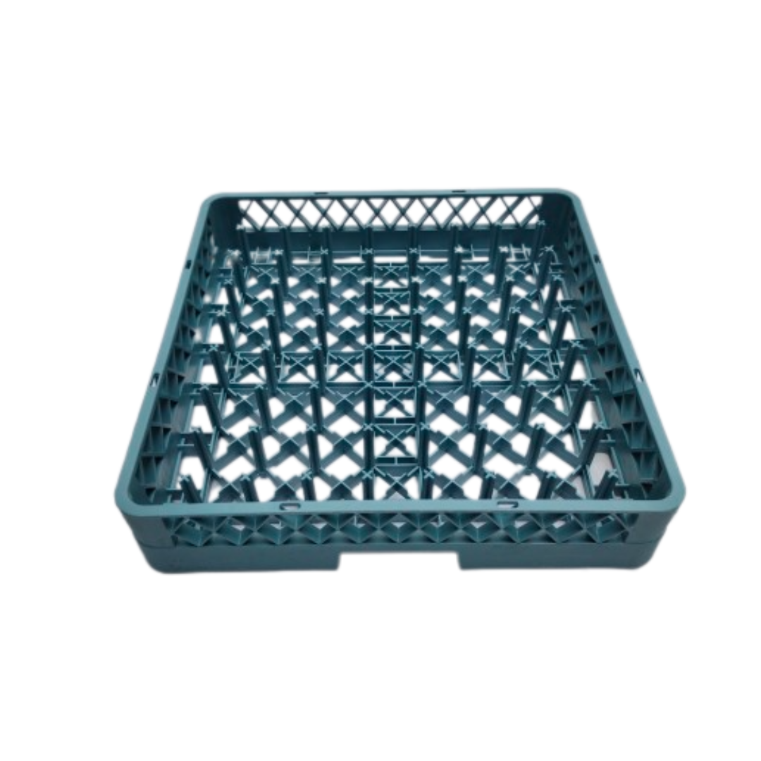 Dishwashing Machine Plate Rack 64 Pins Infineat Gray X Design