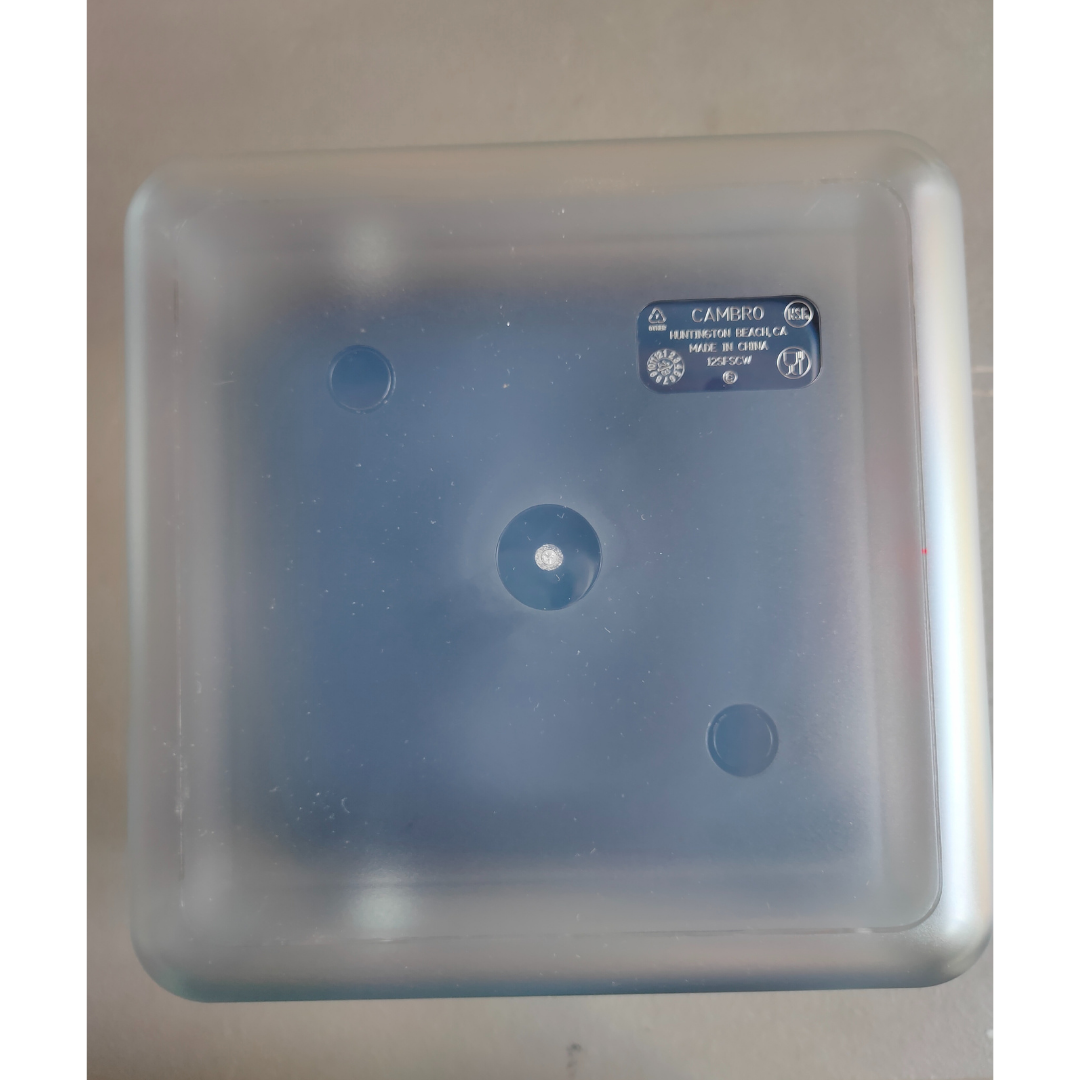 Camsquare Authentic Cambro 12Q 12SFSCW No Cover