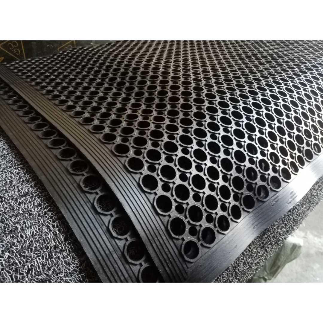 Rubbermat 5ft x 3ft Anti-fatigue Anti-Stress Mat Black thick Commercial Grade