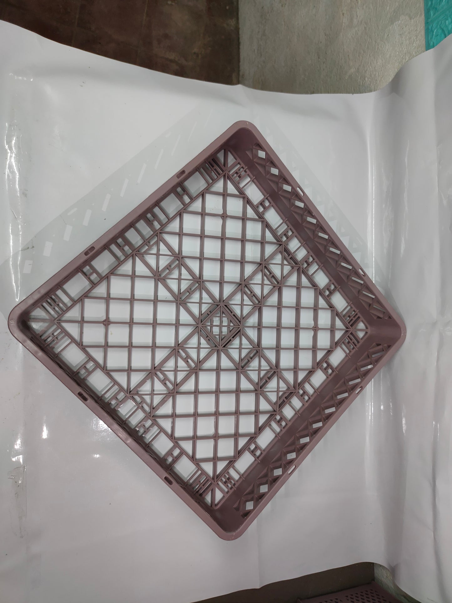 Dishwashing Machine Bowl Rack No Pin Infineat Brown X DESIGN 1pc