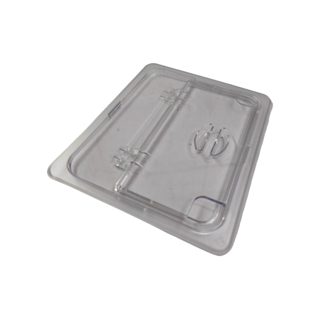 Food Pan Cover 1/2 Clear Flip Lid, 2pcs