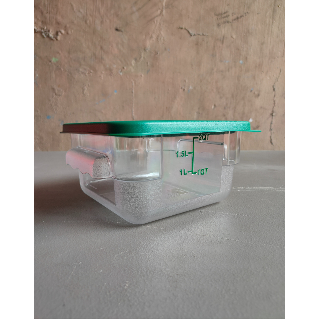 Food Storage Container 2Q Restaurant Grade, 2pcs