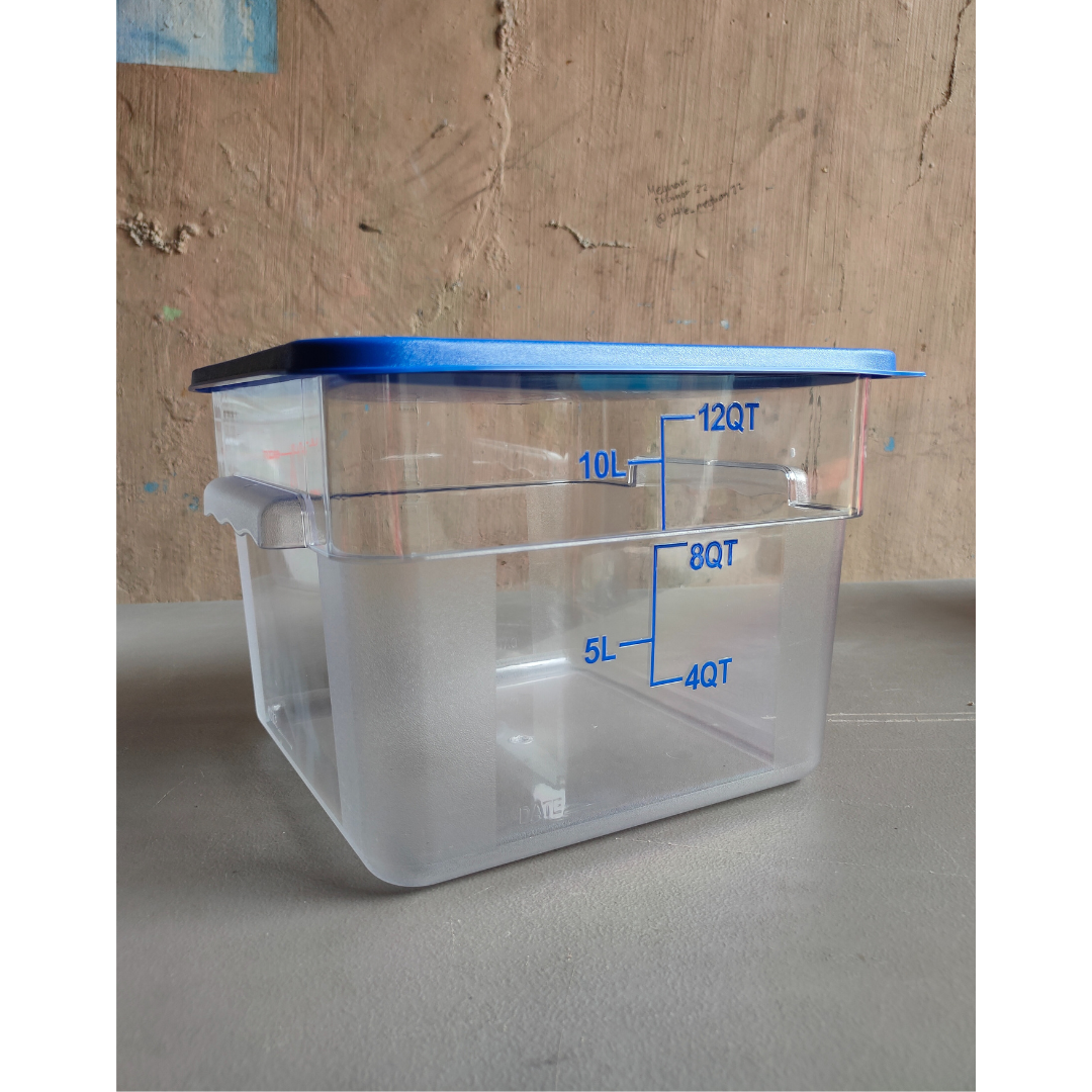 Food Storage Container 12Q Blue Label Restaurant Grade, 1pc