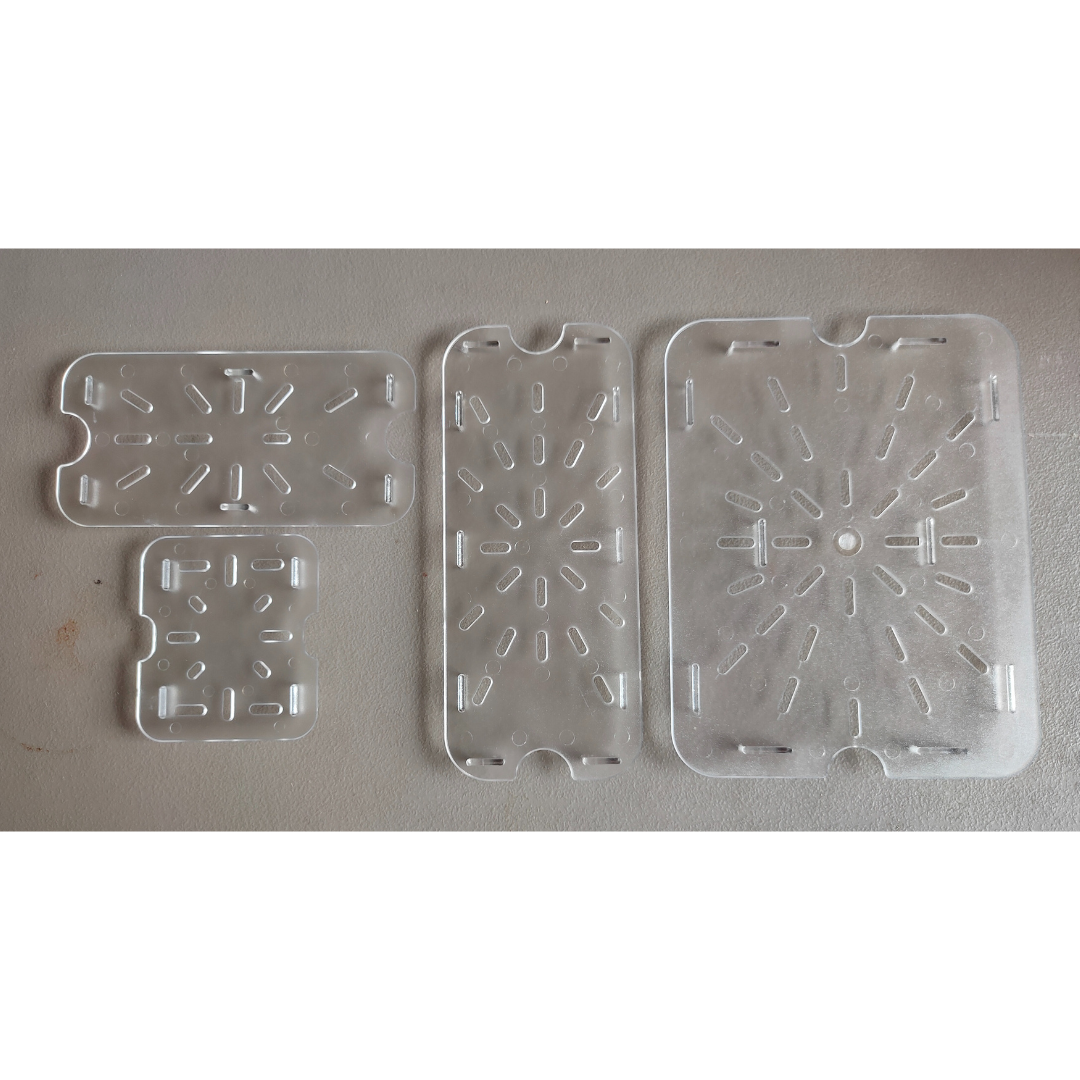 Drain Board Clear for Food Pan