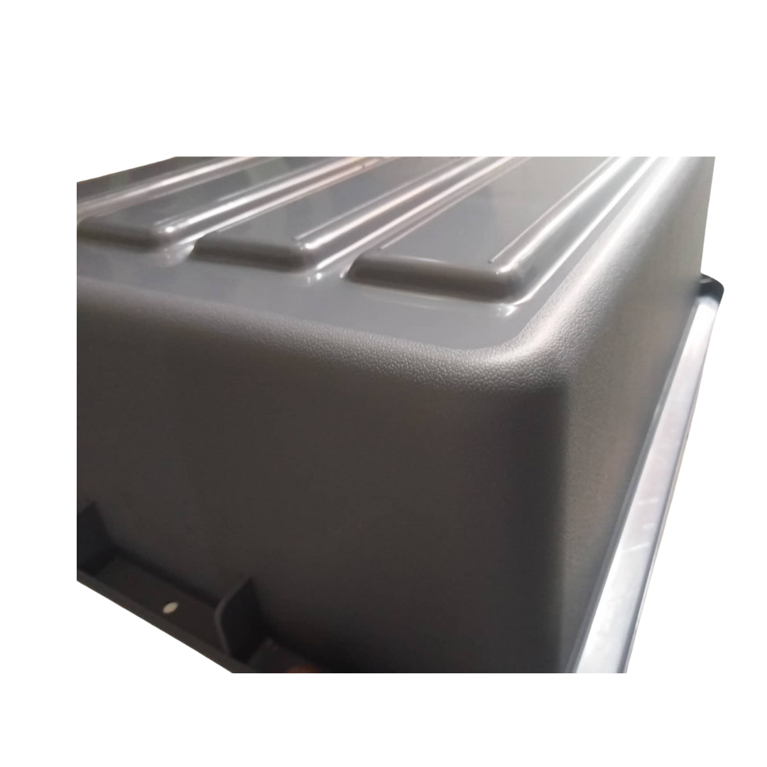 Bussing Box 2pcs Infineat Brand Medium Gray Restaurant Grade