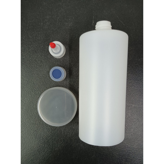 G.Chef Burger Sauce Dispenser 1/3 oz Complete Set White-Blue, 3pcs