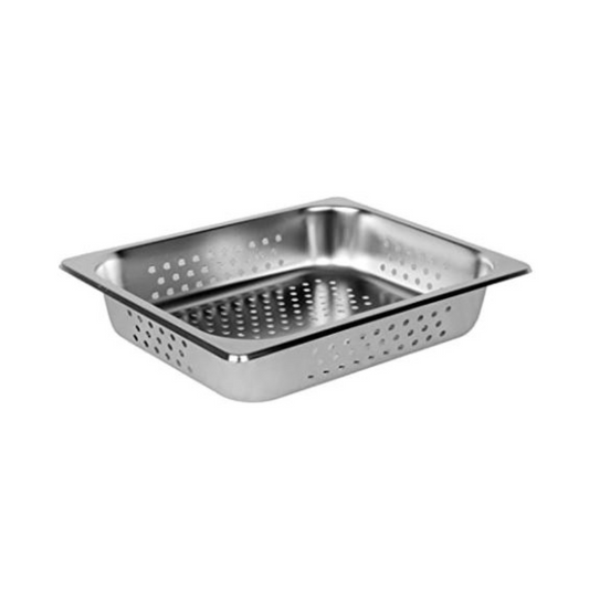 GN Food Pan Perforated 1/2 , 1mm thick High Grade Stainless Steel