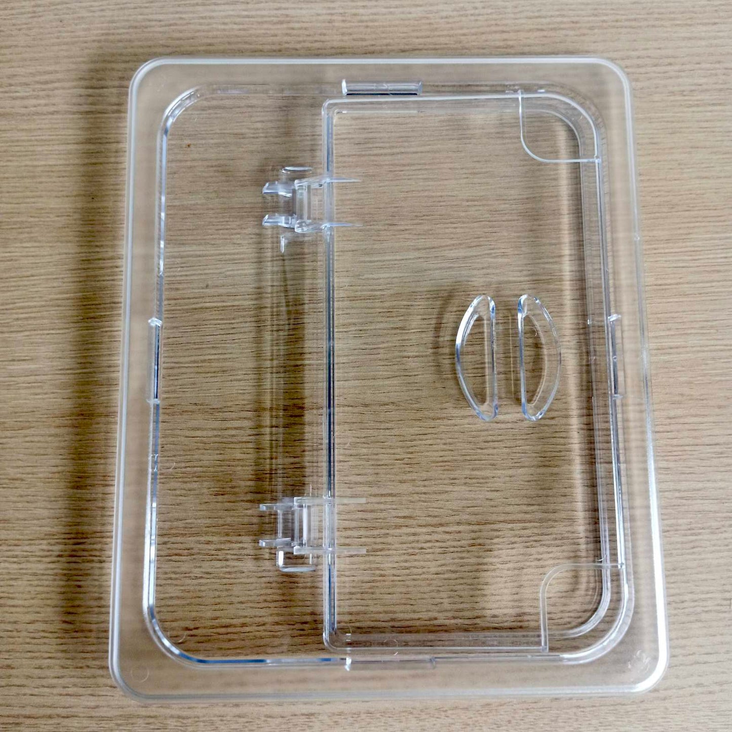 Food Pan Cover 1/2 Clear Flip Lid
