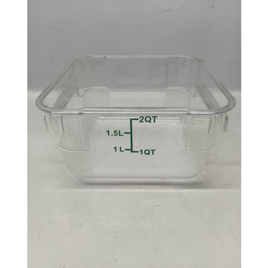 Food Storage Container 2Q Restaurant Grade, 2pcs