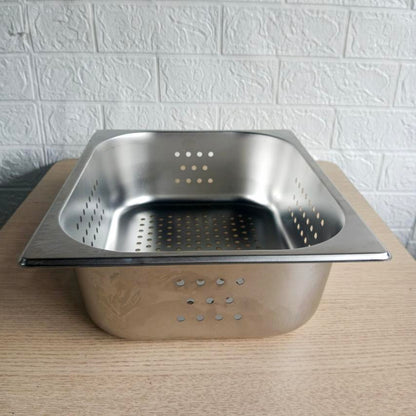 GN Food Pan Perforated 1/2 , 1mm thick High Grade Stainless Steel