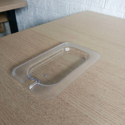 Food Pan Cover 1/9 Clear with Notch