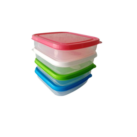 Food Keeper (5x4x1 inch) Assorted Cover, 5s