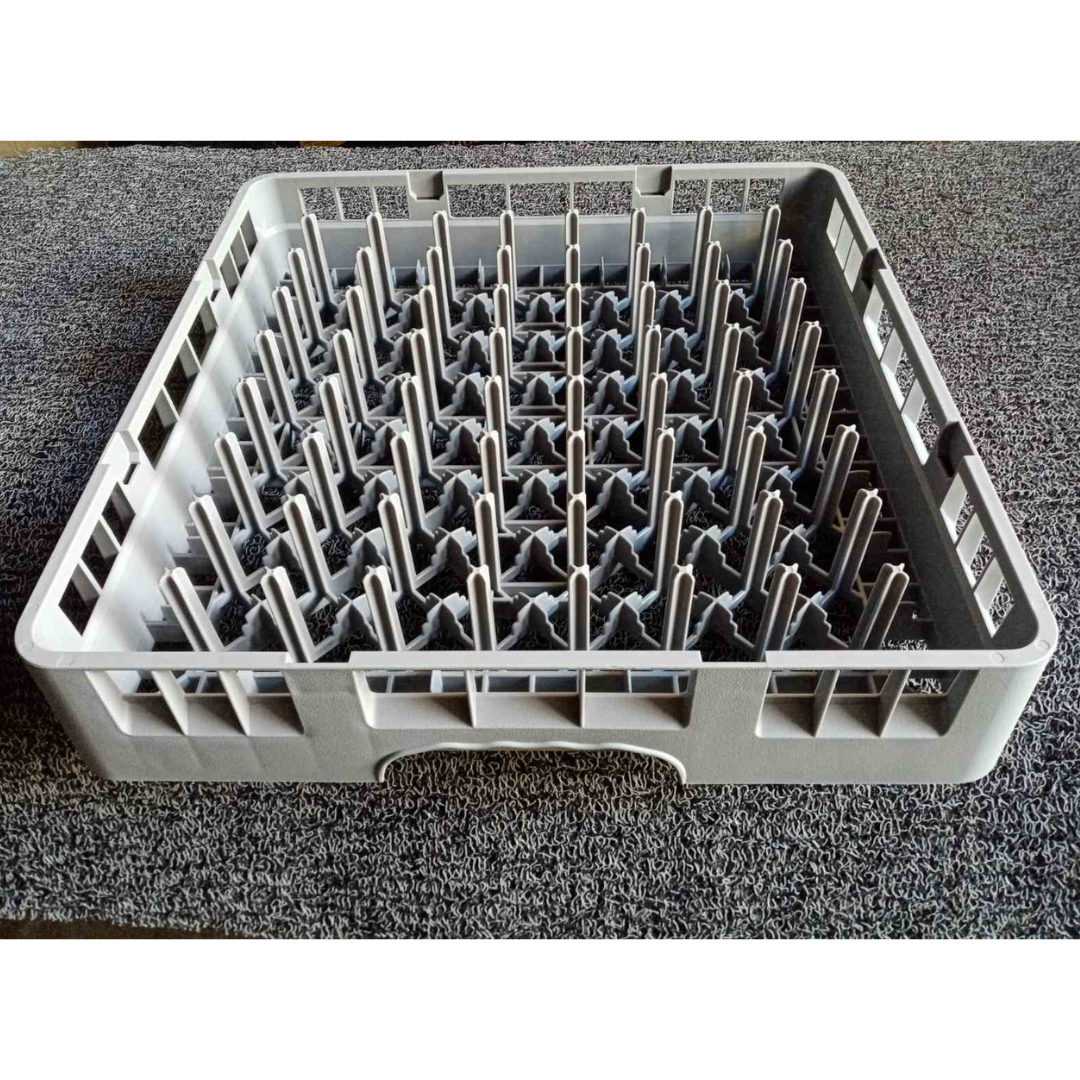 Dishwashing Machine Plate Rack 64 Pins Gray Side-Seal