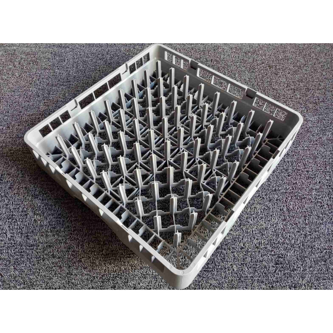 Dishwashing Machine Plate Rack 64 Pins Gray Side-Seal