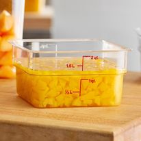 Camsquare 1.5L/2Q  Authentic Cambro 2SFSCW No Cover