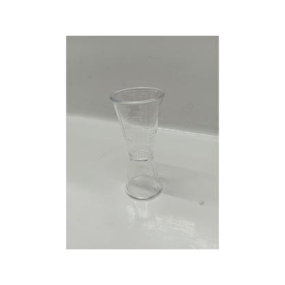 5pcs Double Jigger Big Measure Cup, Clear, Polycarbonate