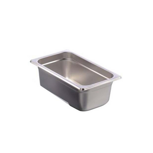 GN Food Pan 1/4 x 1mm Thick High Quality Stainless Steel