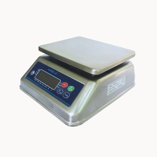 Super-6 Waterproof IP68 Stainless Steel Counting Scale Digital Electronic Platform Scale