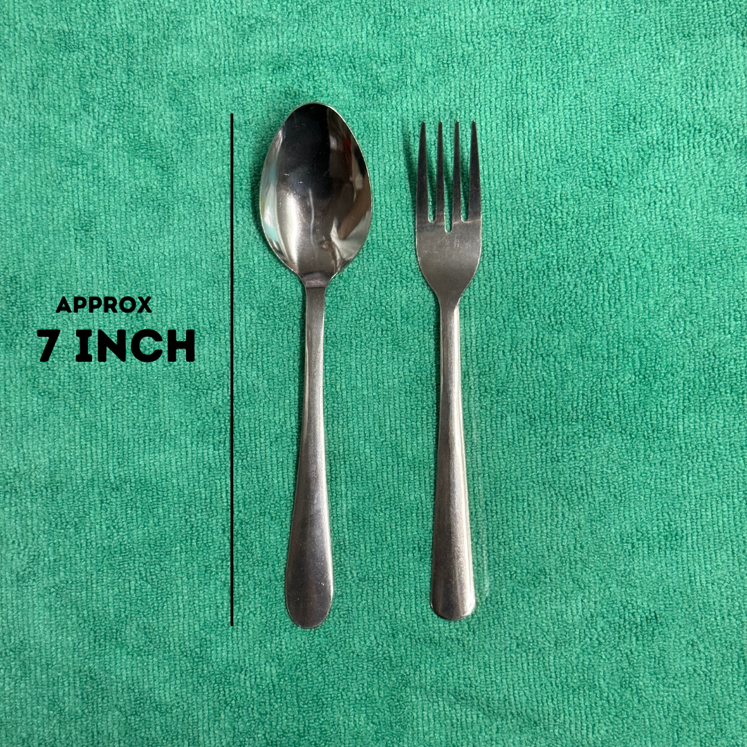 Spoon or Fork 12pcs per pack Stainless Steel