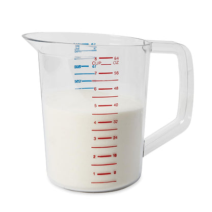 Graduated Pitcher 2L 64oz Rubbermaid Break-Resistant Measuring Pitcher