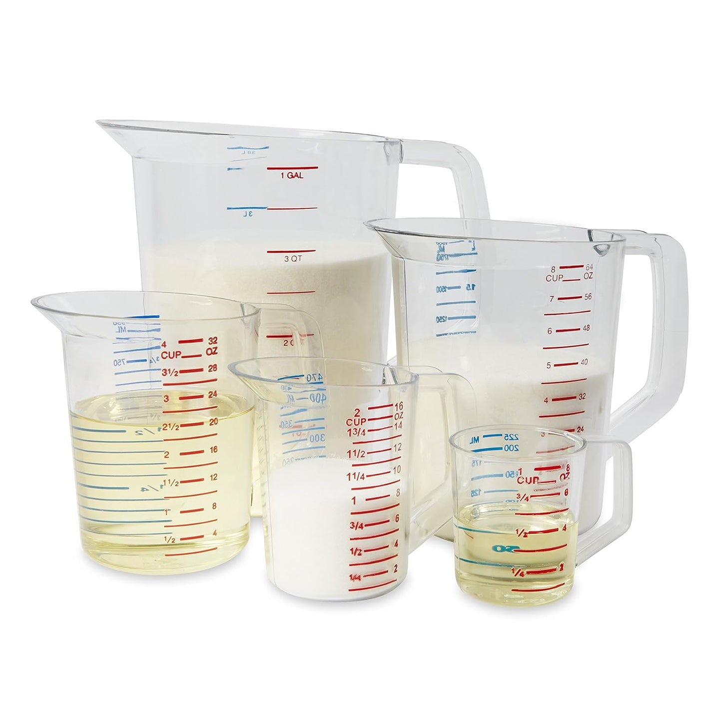 Graduated Pitcher 2L 64oz Rubbermaid Break-Resistant Measuring Pitcher