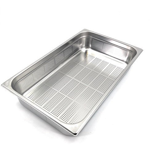 GN Food Pan Perforated 1/1, 1mm Thick High Quality Thick Stainless Steel
