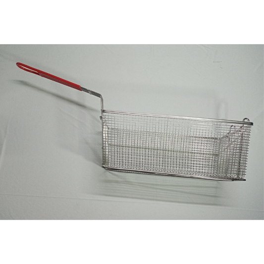 Fry Basket Full-Vat Segmented Stainless Steel 201 with clamp support
