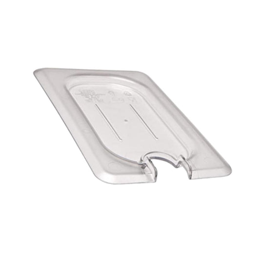 Food Pan Cover 1/9 Clear with Notch, 5pcs