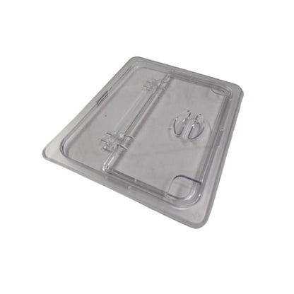 Food Pan Cover 1/2 Clear Flip Lid, 2pcs