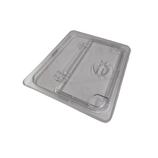Food Pan Cover 1/2 Clear Flip Lid, 2pcs