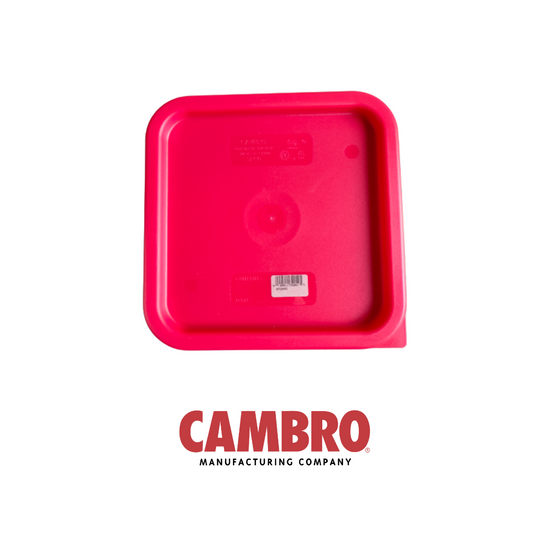 Cambro Camsquare Cover 2pcs Winter Rose Authentic 6Q and 8Q