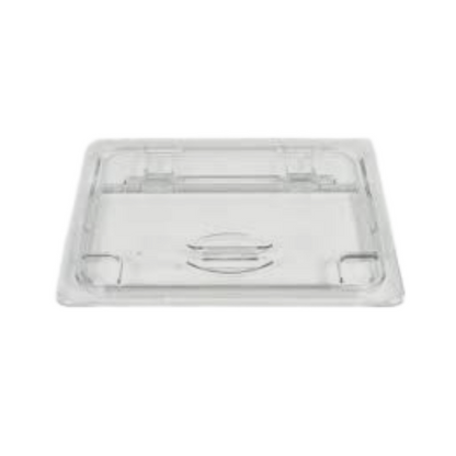 Food Pan Cover 1/2 Clear Flip Lid, 2pcs