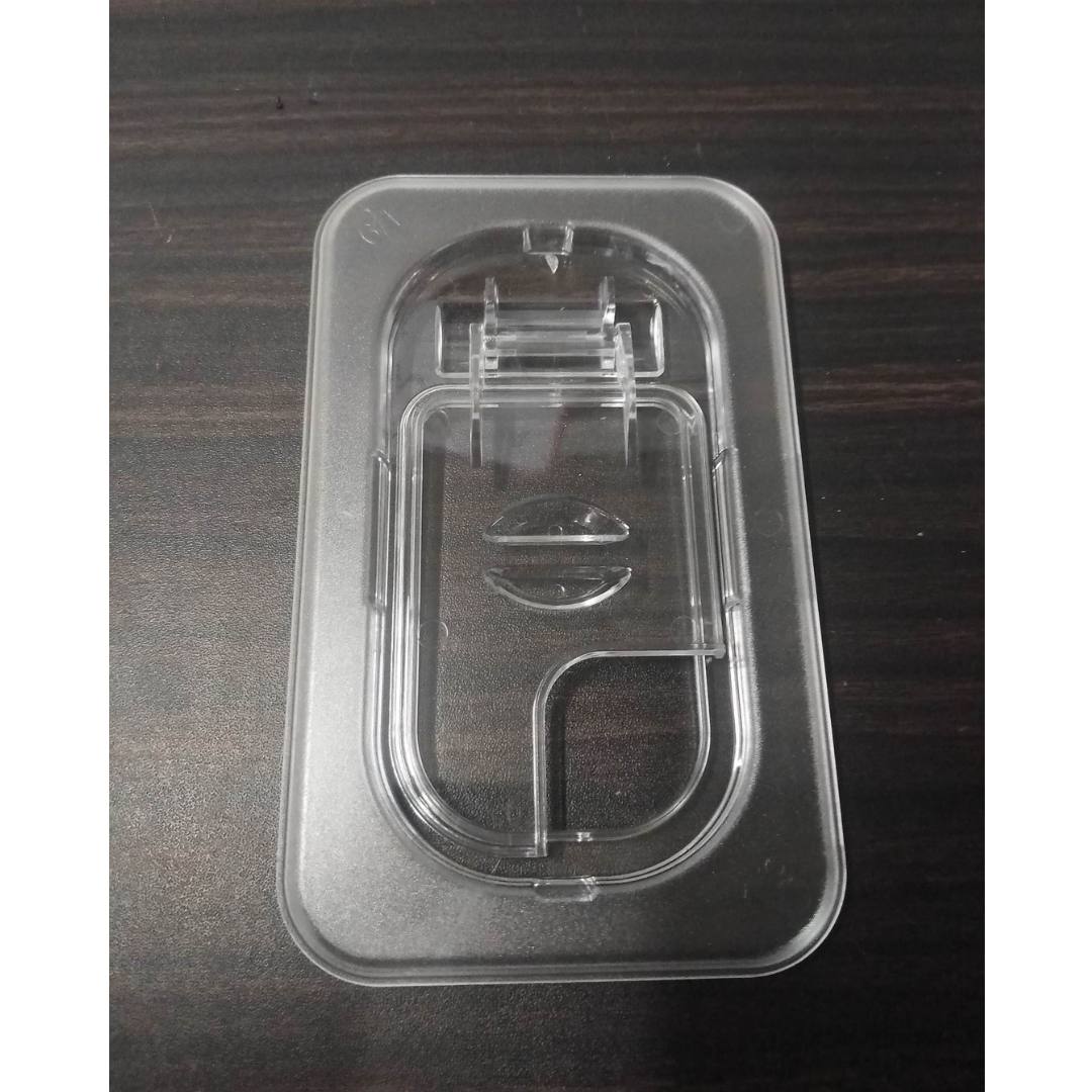 Food Pan Cover 1/9 Clear Flip Lid